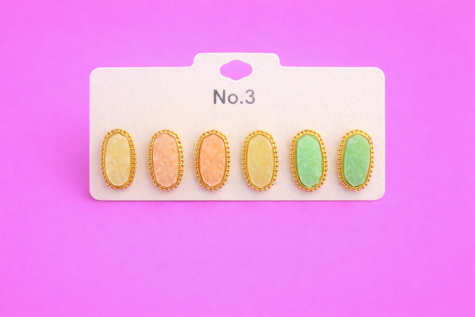 Peachy Meadow Stud Set