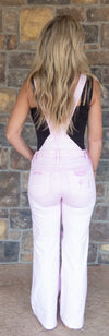 Risen pink overalls