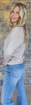 Light taupe sweater