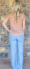 Chambray drawstring