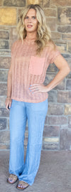 Rusted Short sleeve top