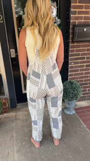 Patchwork romper
