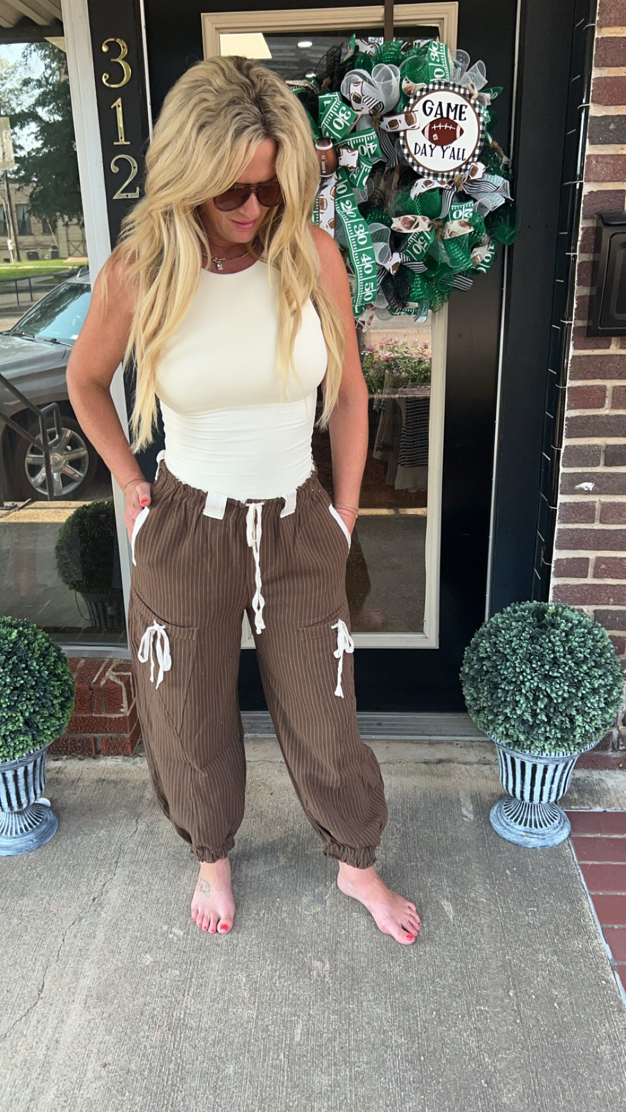 Ballon jogger pants