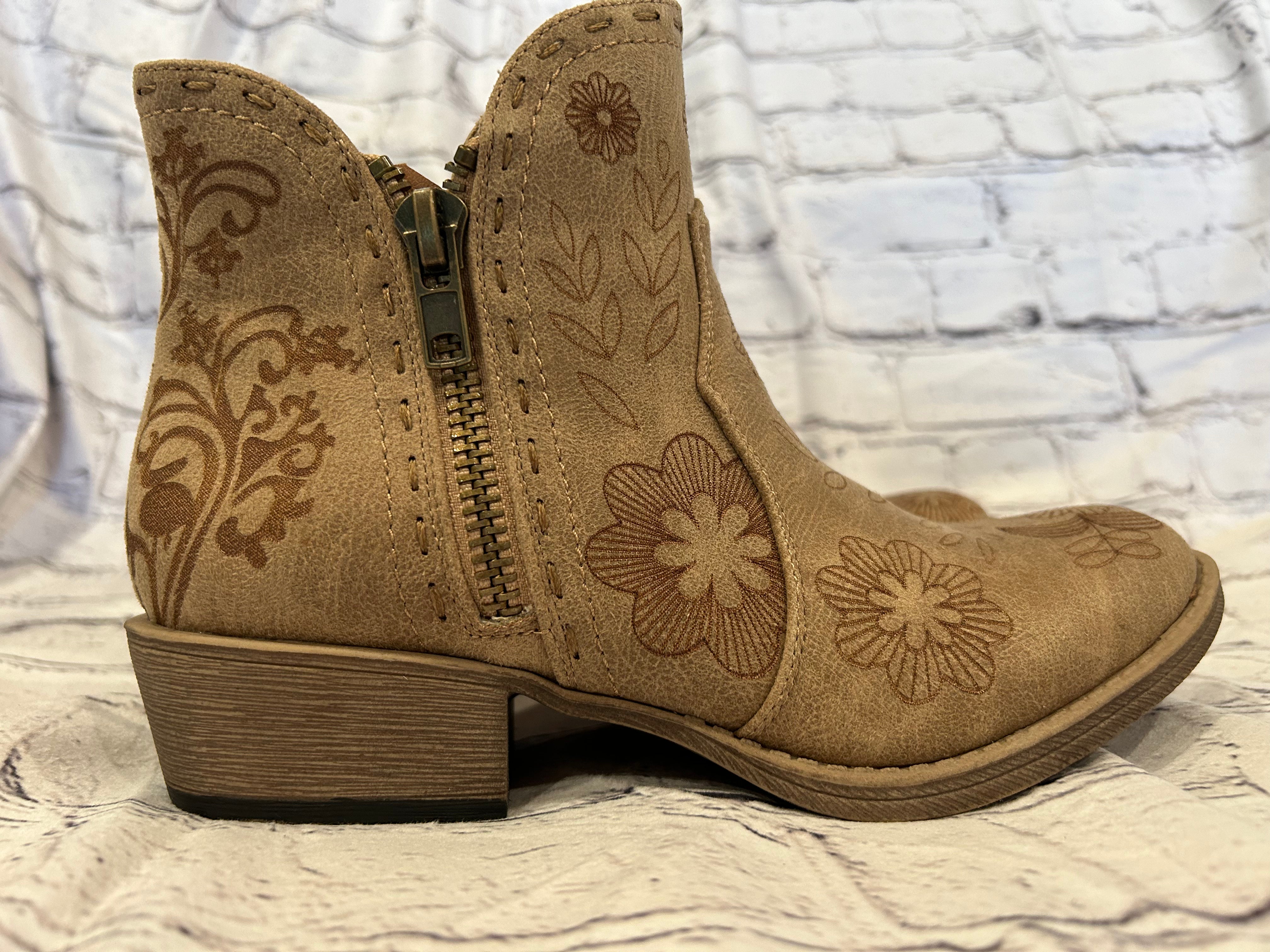 Drift Tan Booties