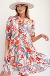 Peach Blossum Dress