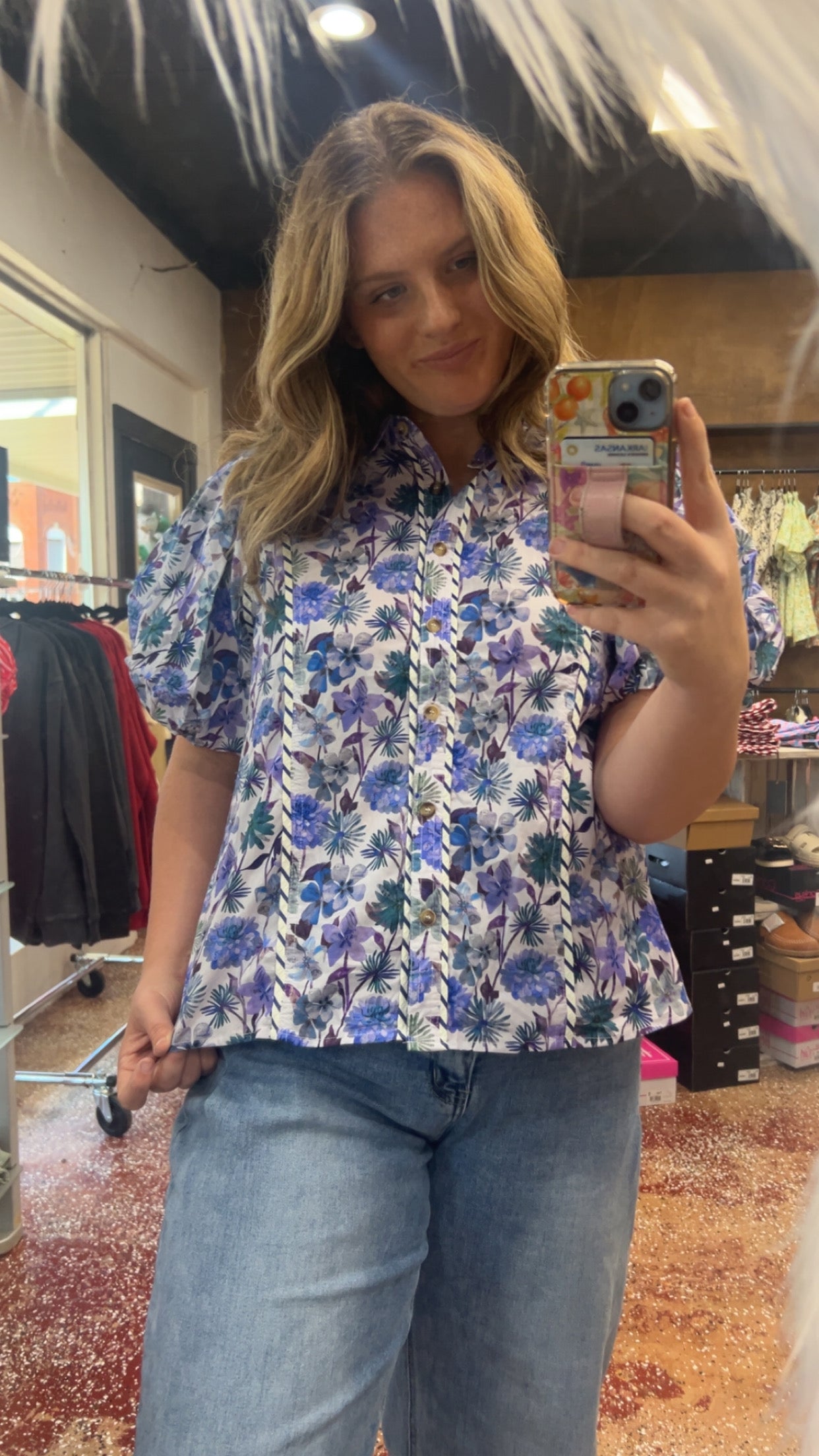 Lavender dreams top