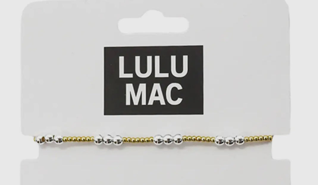 Single gold / silver lulu Mac bracelet