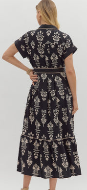 Botanical charm dress