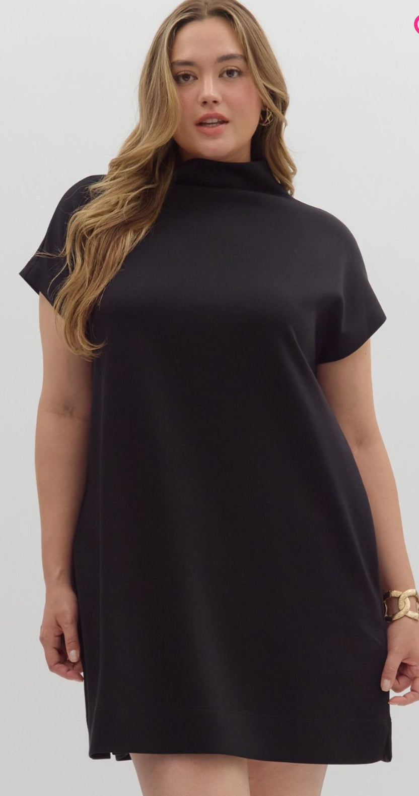 Modern muse black dress