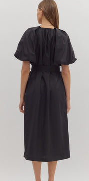Urban Elegance Midi Dress