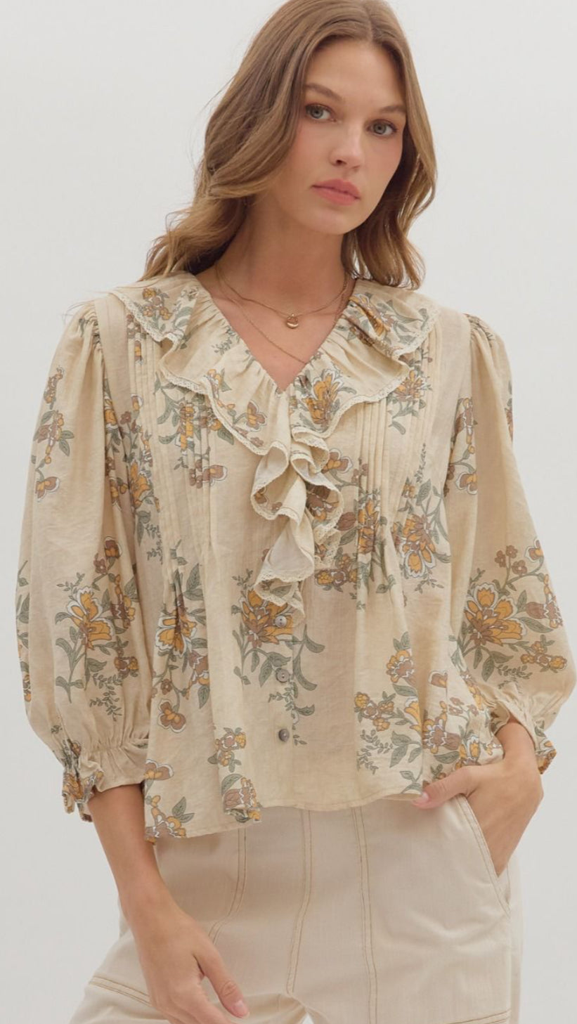 Boho grace blouse