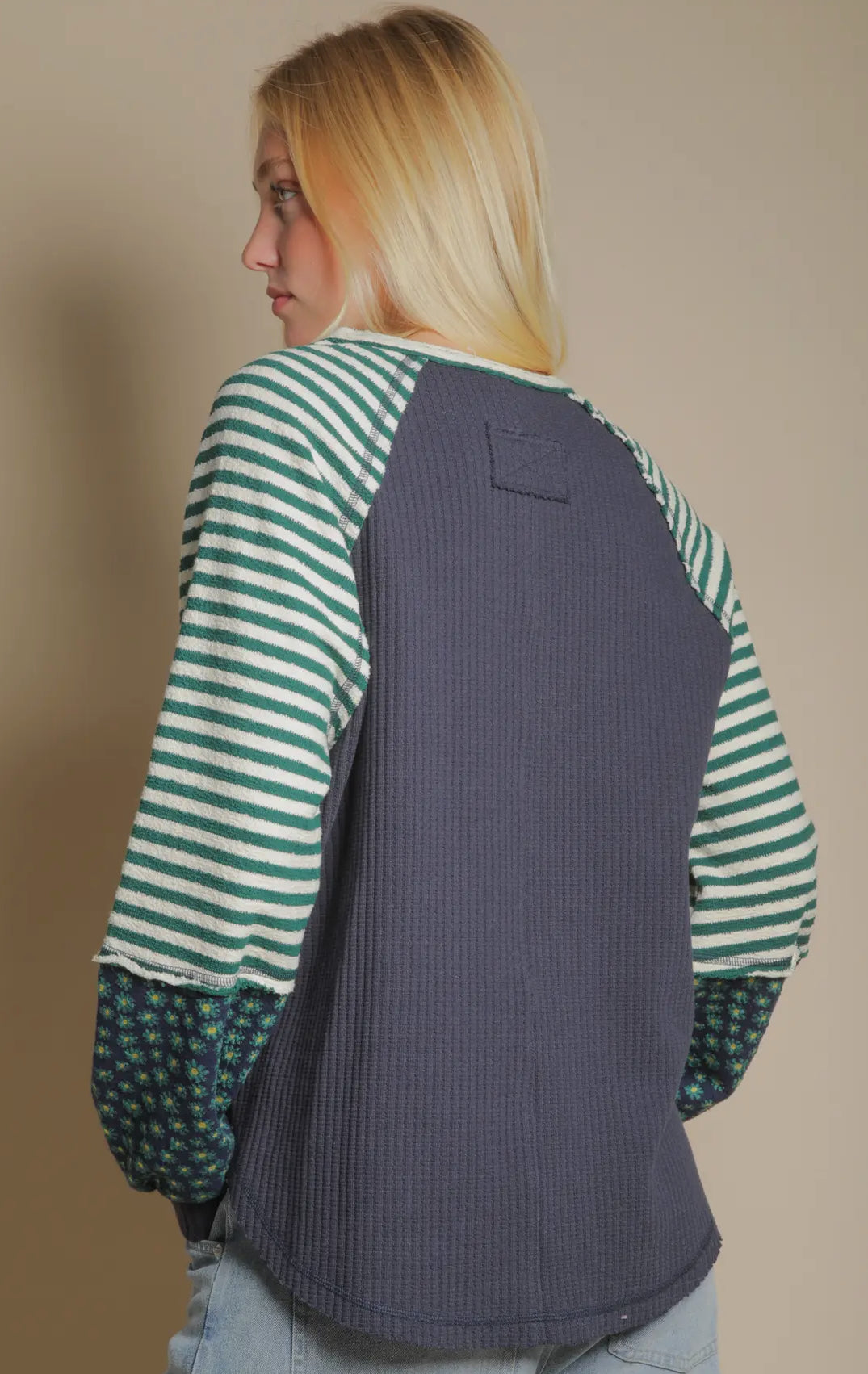 Midnight Mix Sleeve Pullover