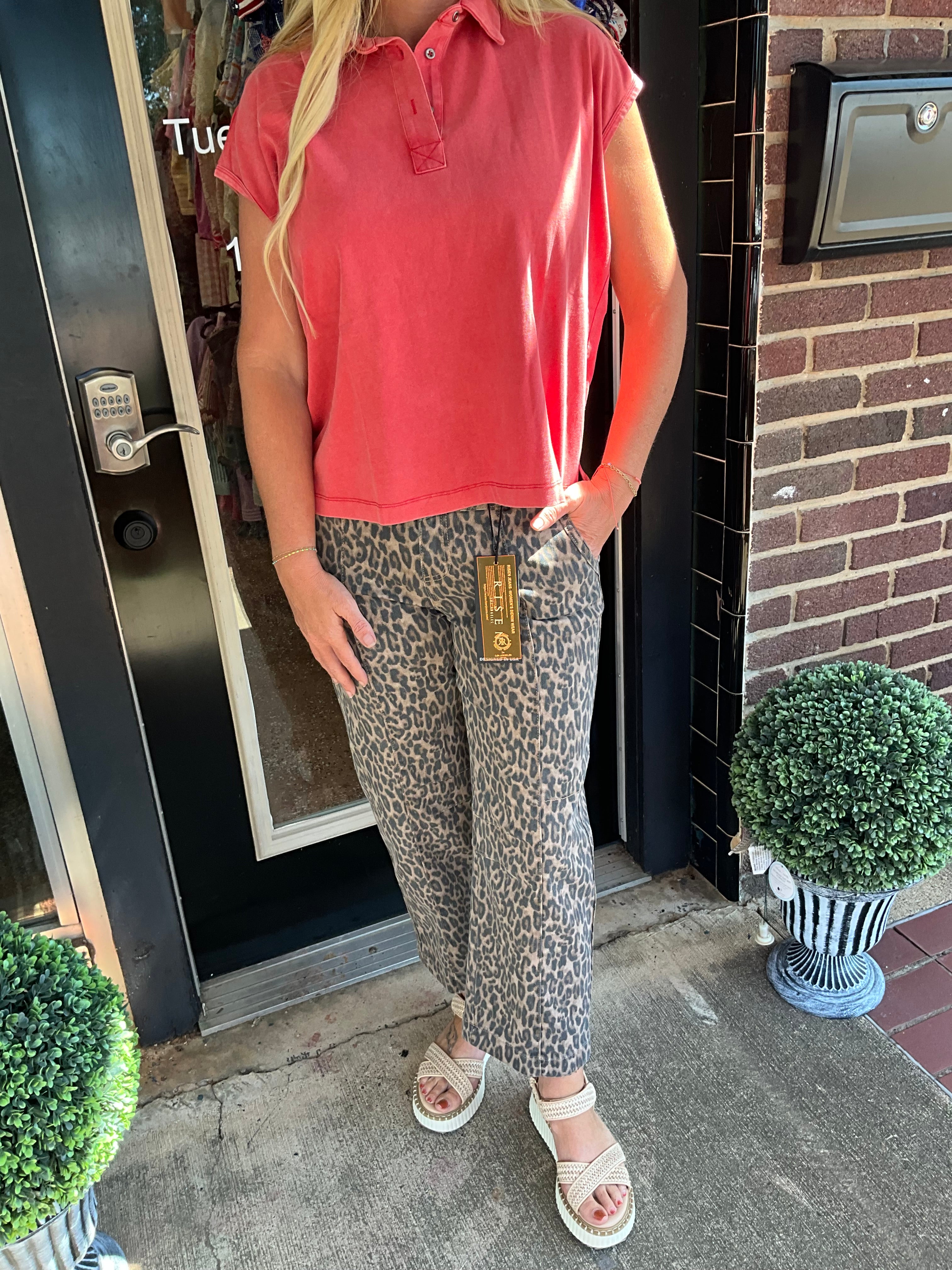 Sunset relaxed polo