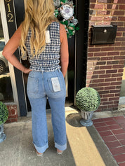 Hometown honey gingham TOP