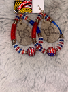 Red,White, and Gucci - earrings