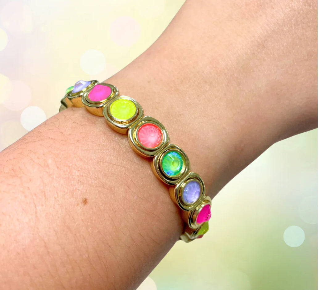 Pastel stretch bracelet
