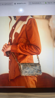 Bed|STU cadence black wristlet