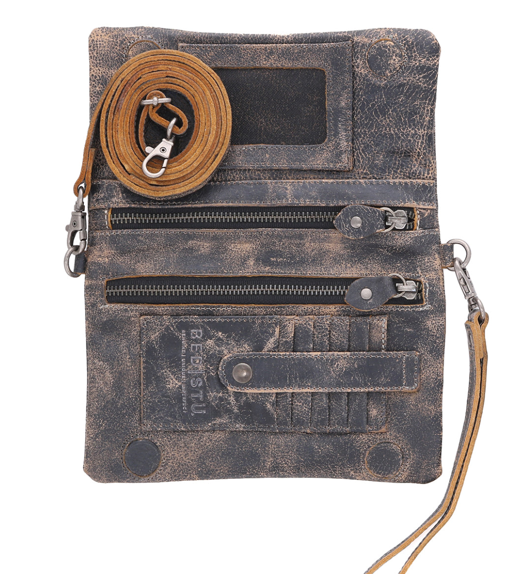 Bed|STU cadence black wristlet