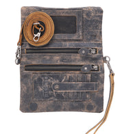 Bed|STU cadence black wristlet