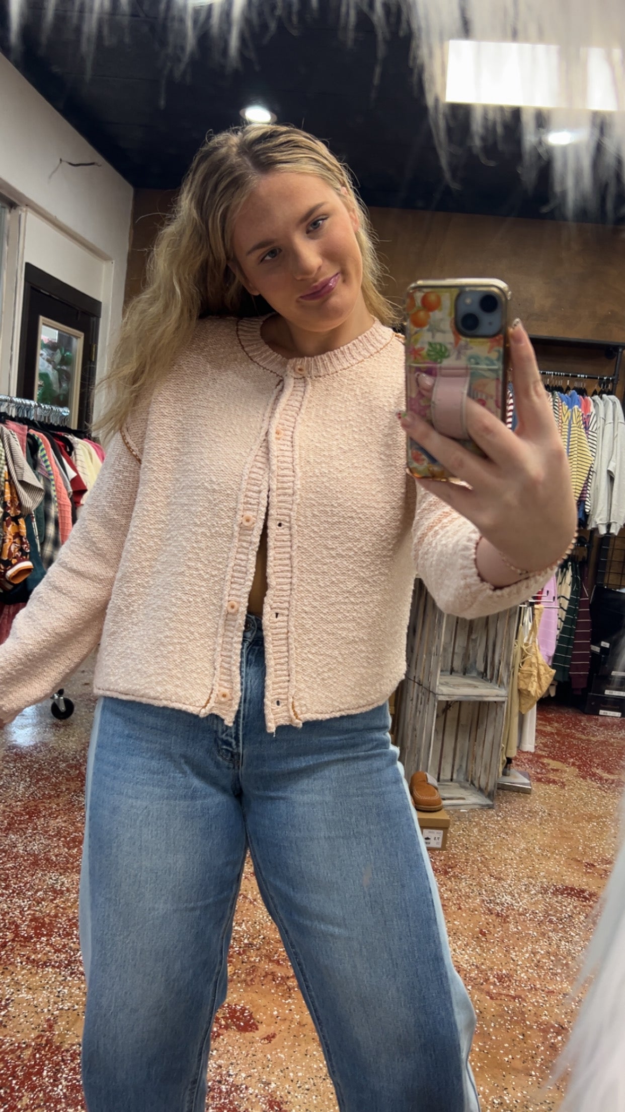 Blush cloud Sweater