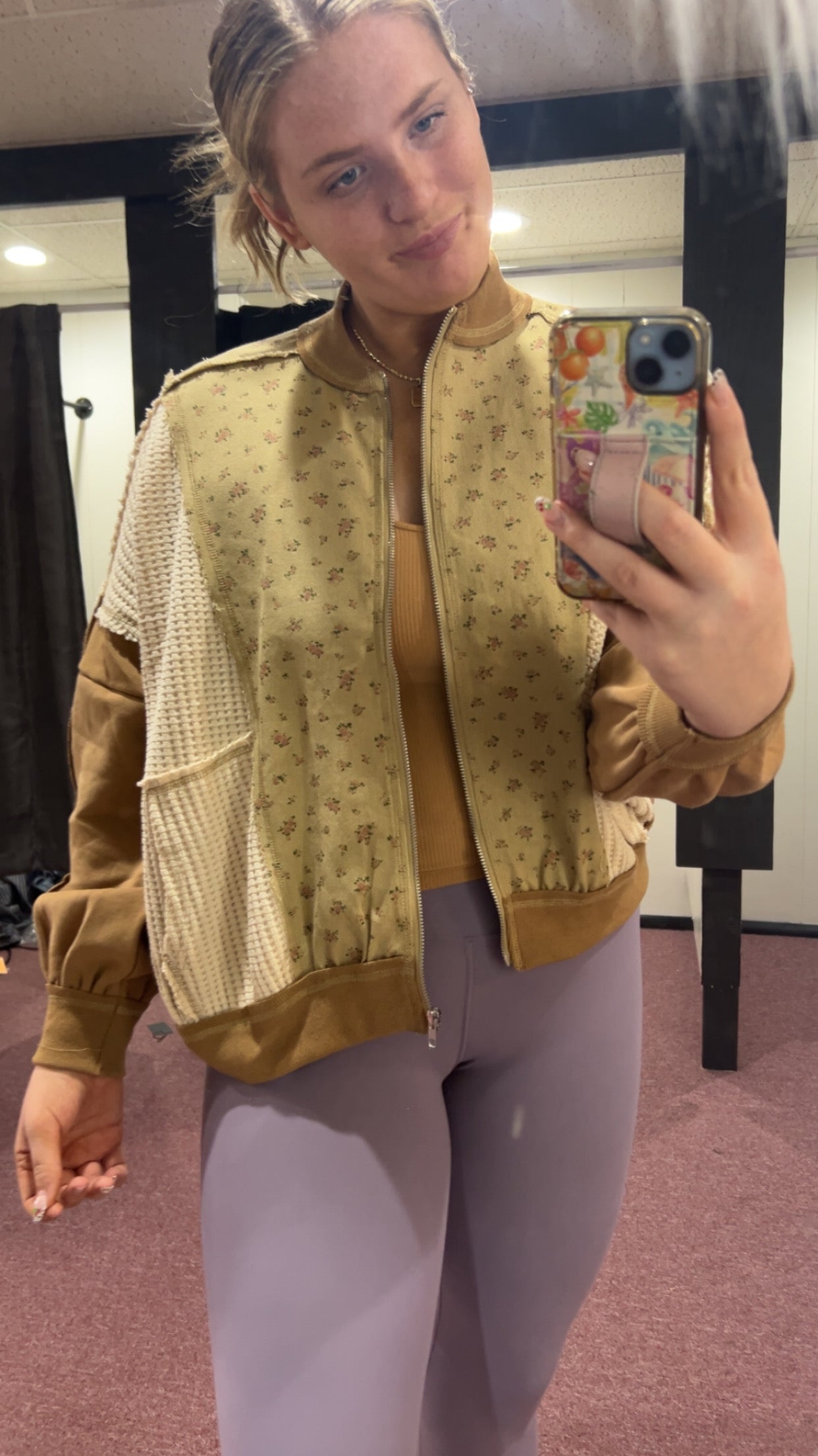Willa waffle jacket