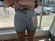 Risen distressed hem