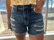 Angel Kancan denim shorts