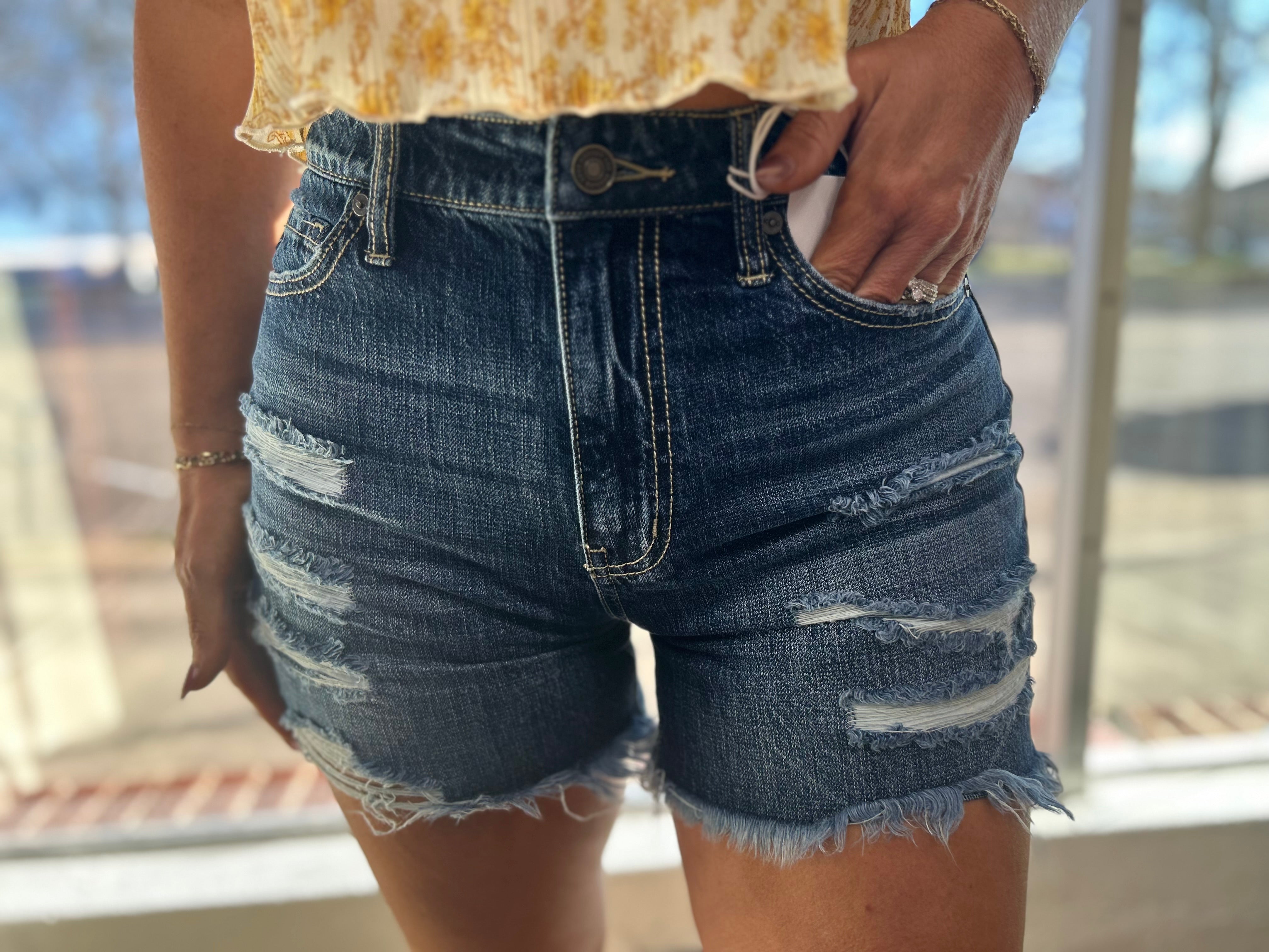 Angel Kancan denim shorts