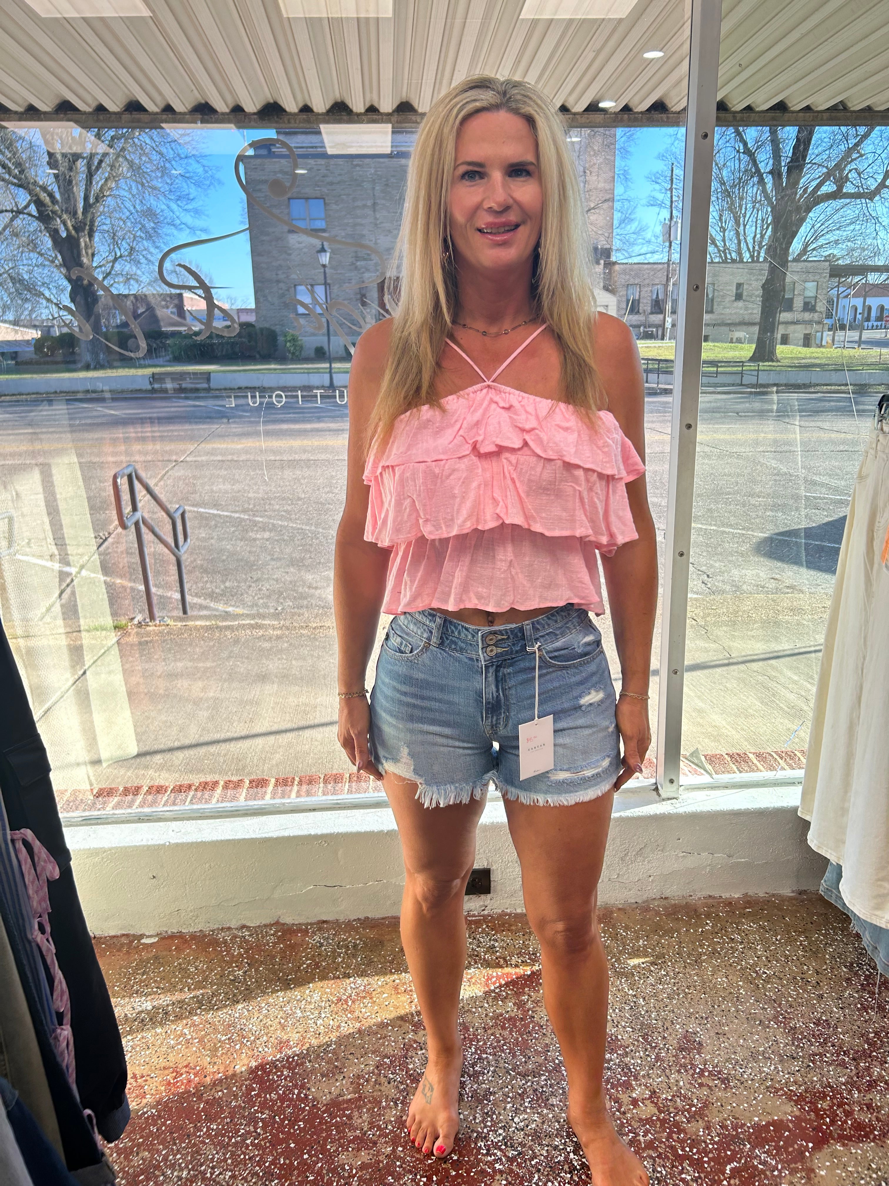 Gianna Kancan destroy shorts