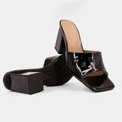 Black Gillian heels