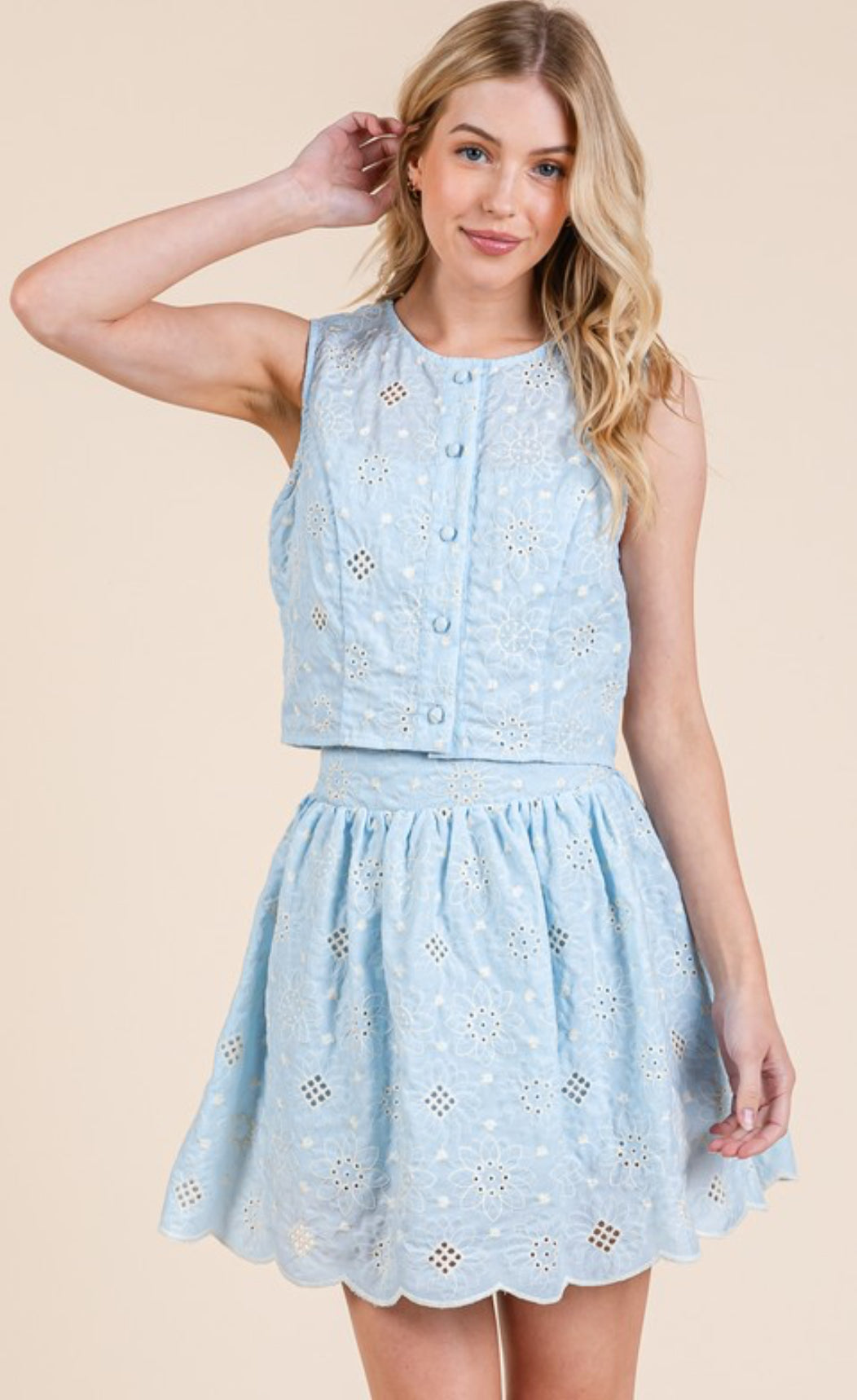 Molly baby blue set