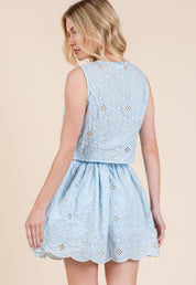 Molly baby blue set