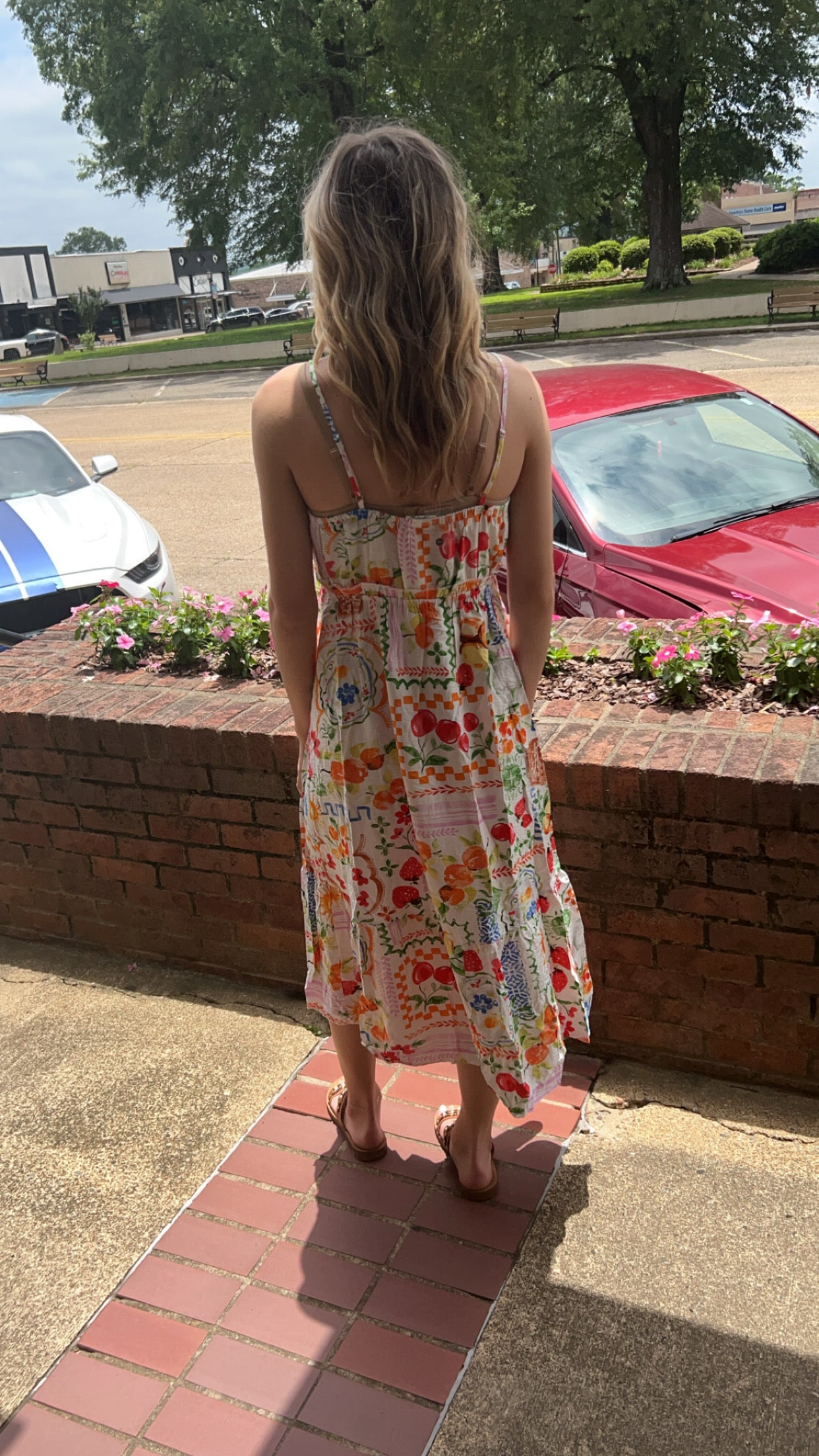 Fay fruit sundress