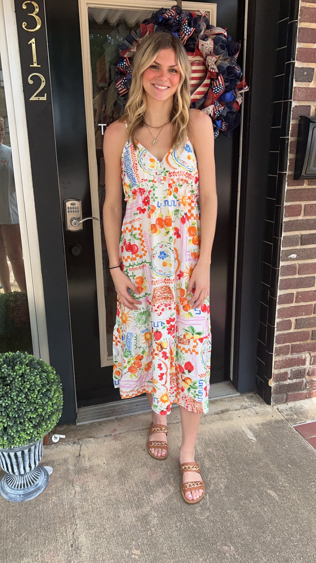 Fay fruit sundress