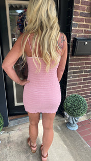 Petal pop dress