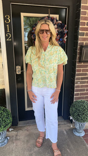 Eva puff sleeve blouse