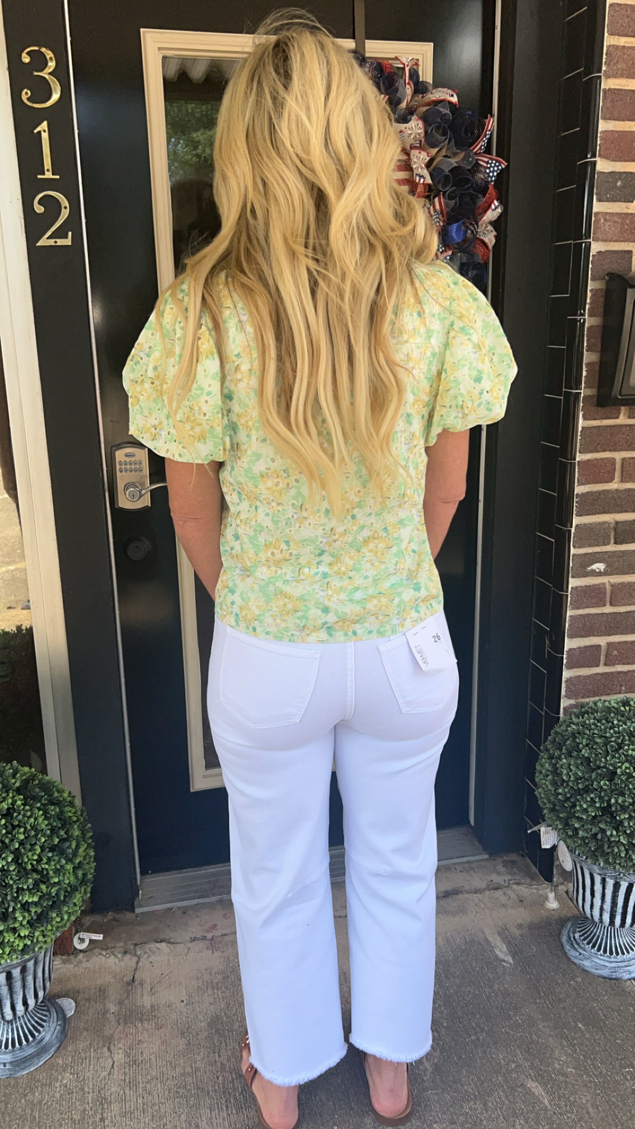 Eva puff sleeve blouse