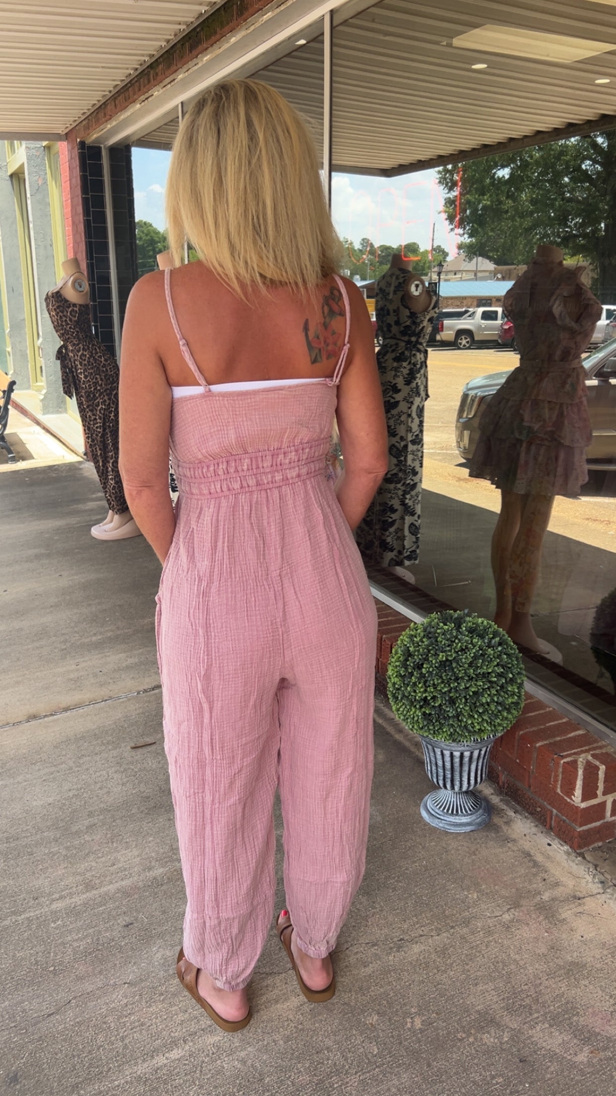 Rose breeze jumpsuit