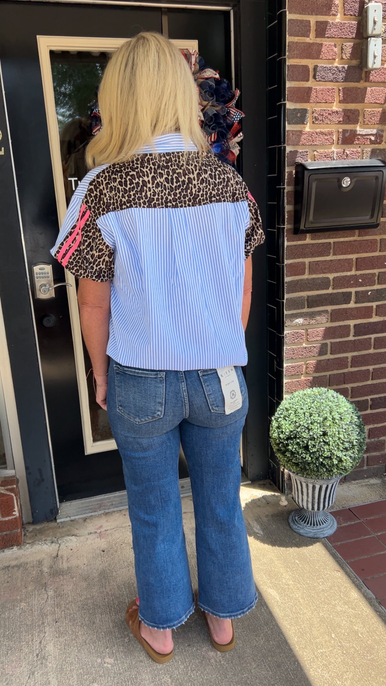 The wild stripe top
