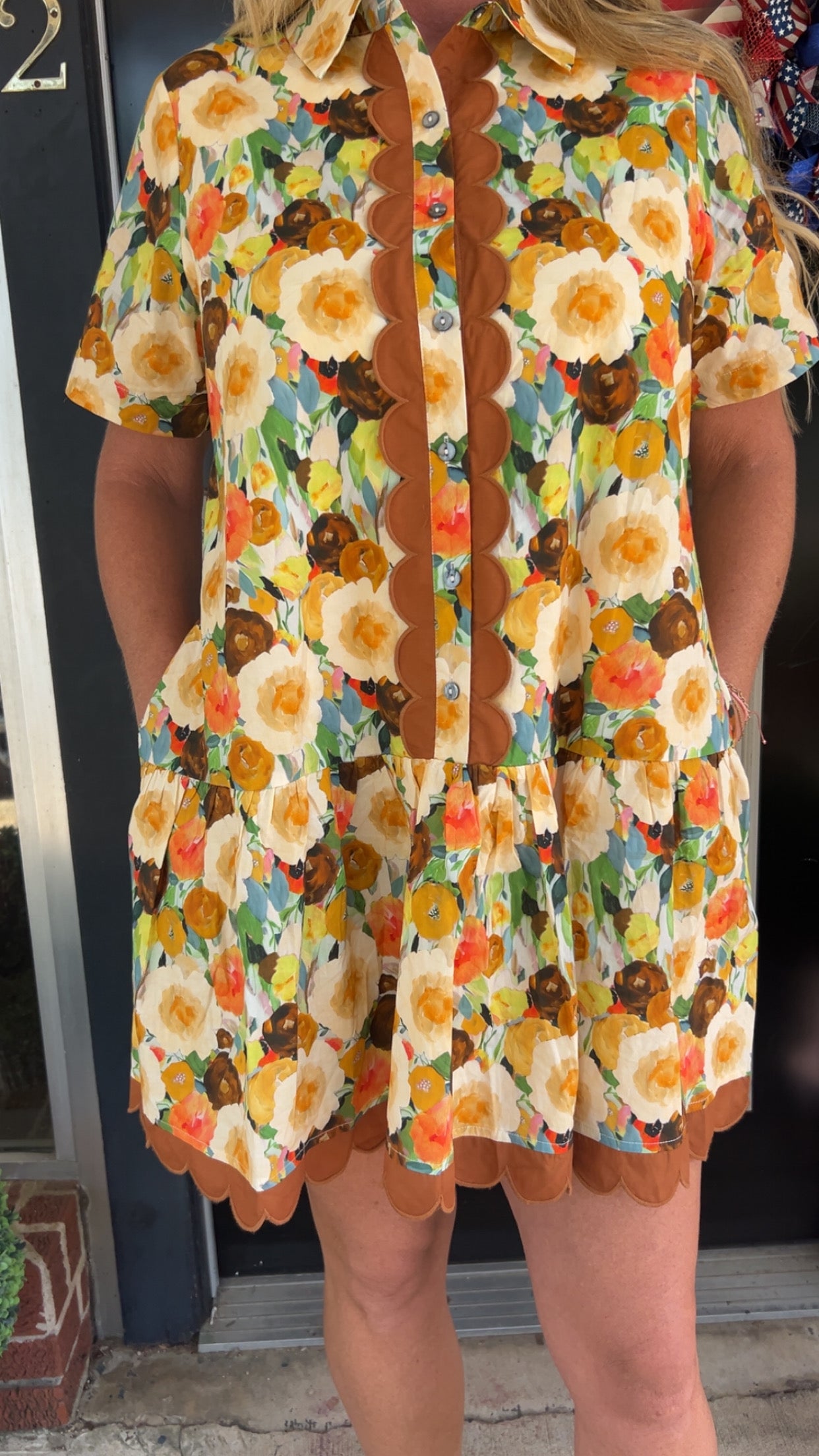 The wildflower waltz dress