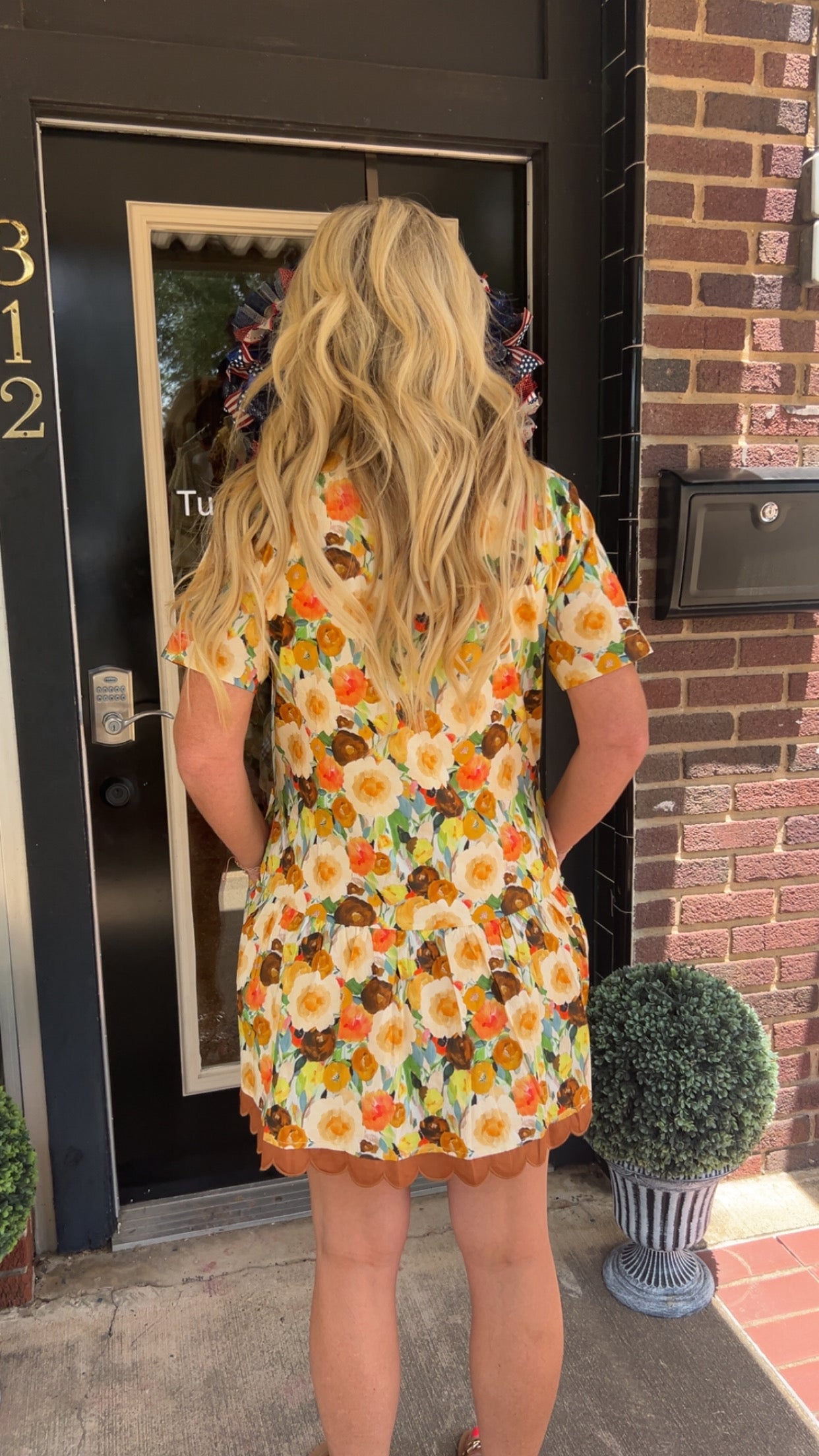 The wildflower waltz dress