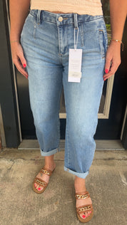 Risen retro barrel jeans