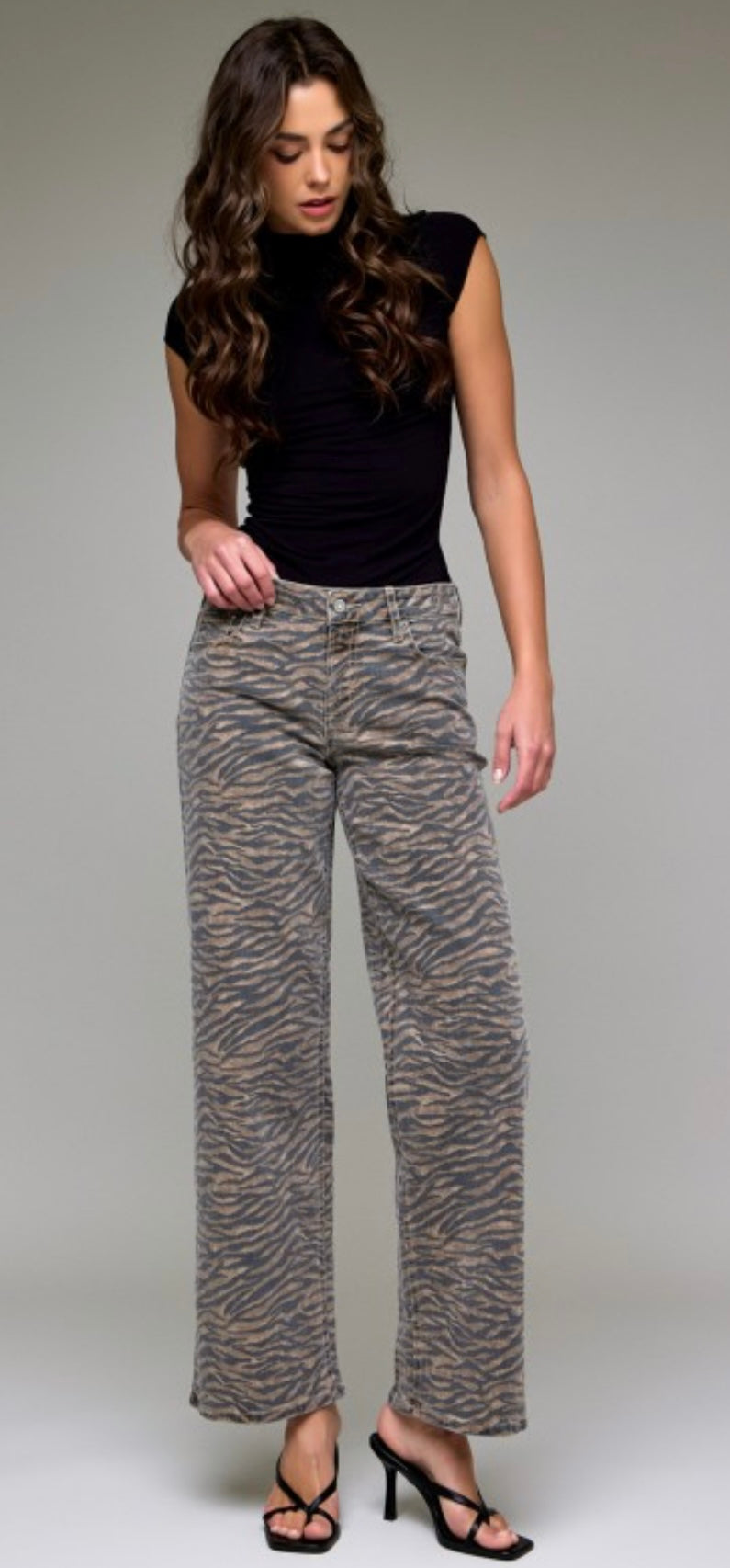 Tiger stripe PREORDER Hidden jeans
