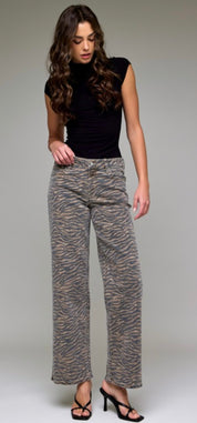 Tiger stripe PREORDER Hidden jeans
