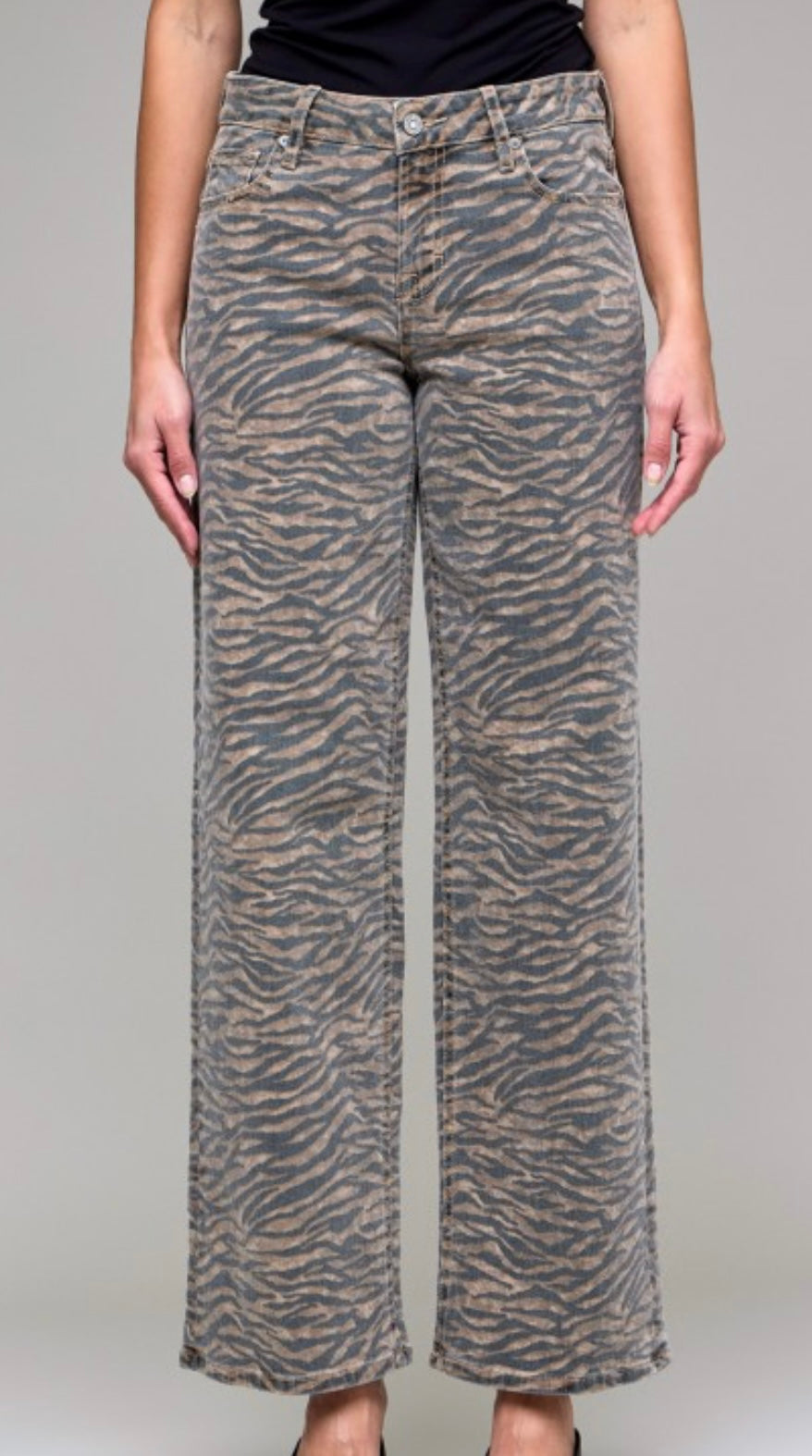 Tiger stripe PREORDER Hidden jeans