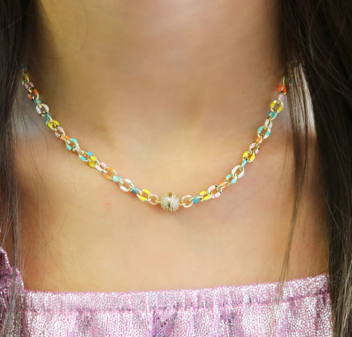 Magnetic necklace’s