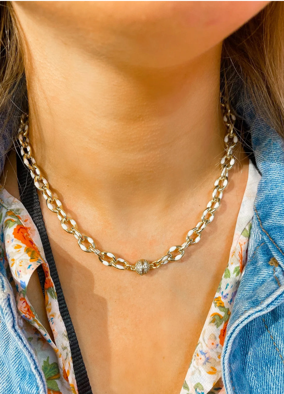 Magnetic necklace’s