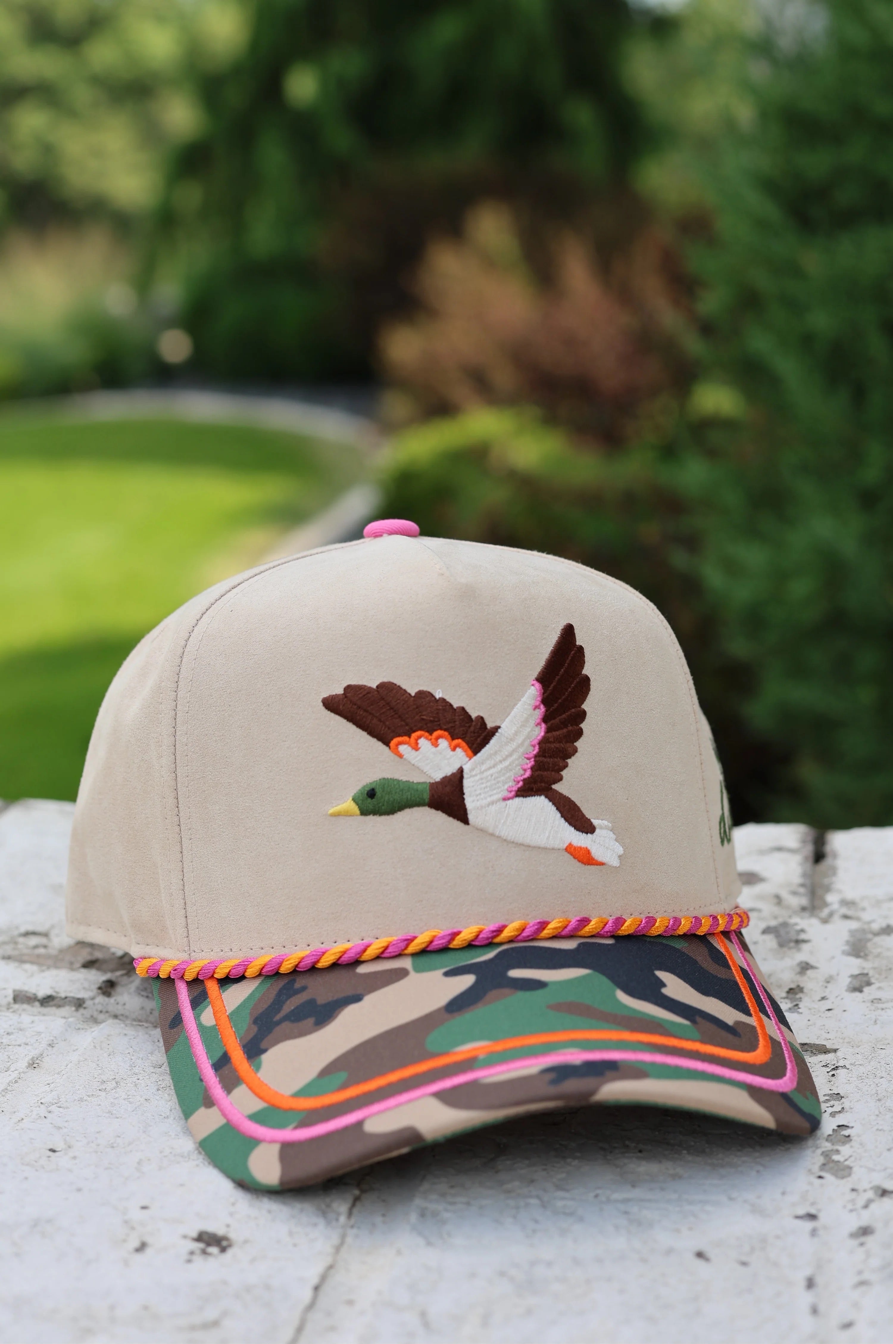 Good Life Duck Camo Baseball Cap | Retro Southern Outdoor Hat