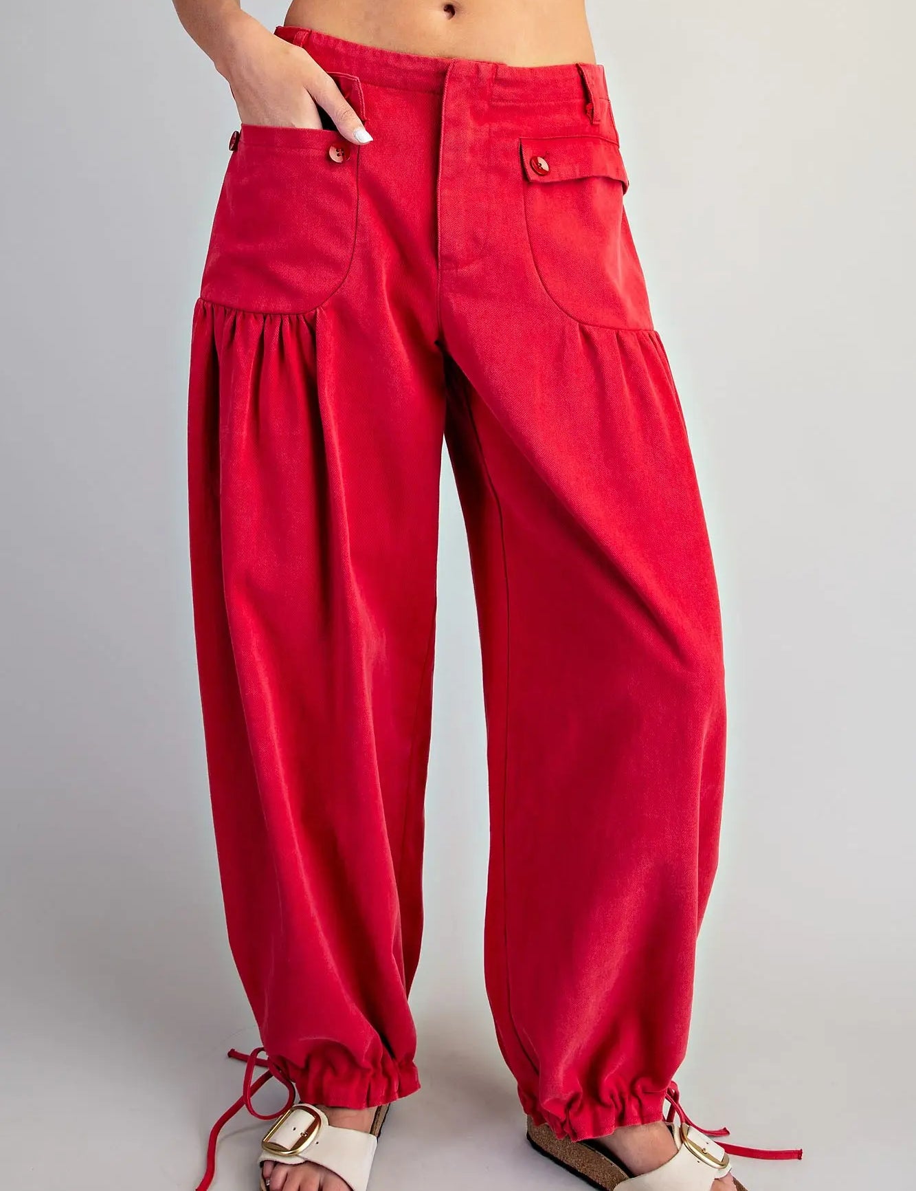 Free Spirit Drawstring Utility Pants