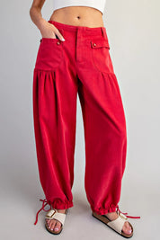 Free Spirit Drawstring Utility Pants
